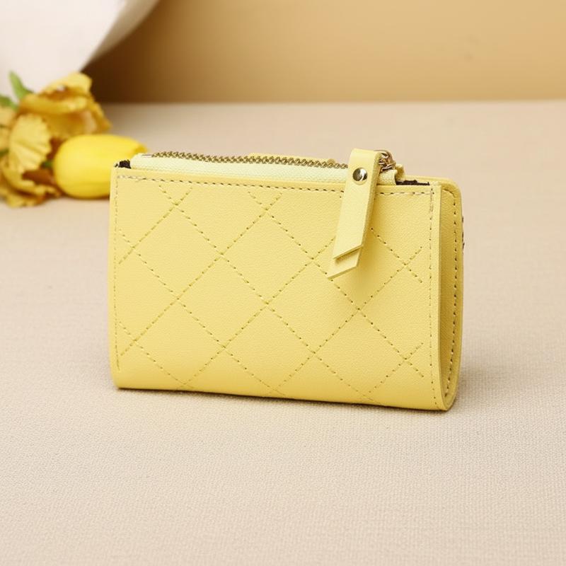 Women Bags Flipkart - Damski krótki składany portfel jesienno-zimowy ze