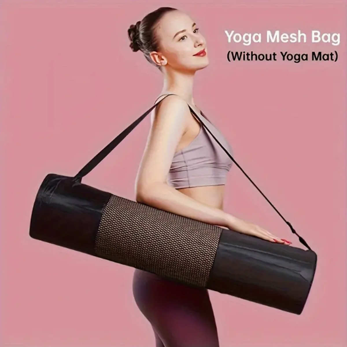 Women'S Yoga Bags - Oddychająca siatkowa torba do przechowywania maty