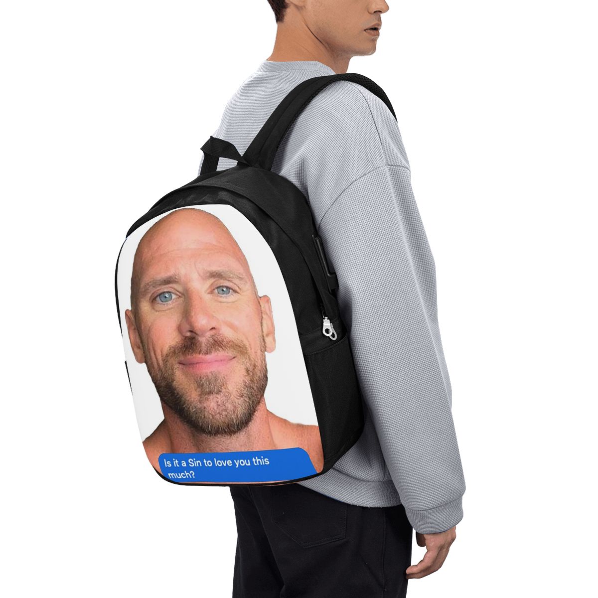 Women'S Bag - Plecak Johnny Sins z motywem flirtującego