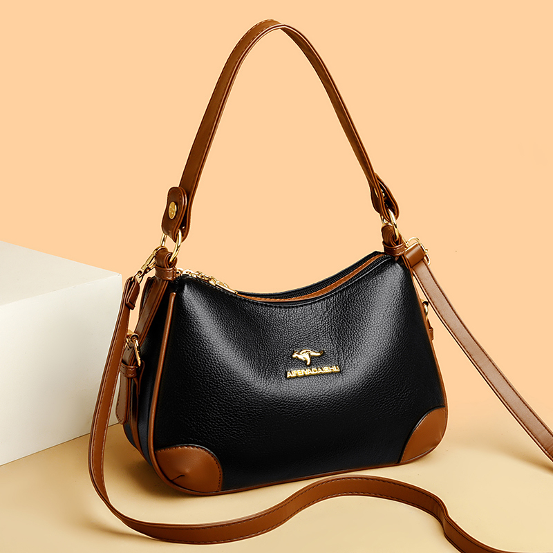 Women'S Kangaroo Bags - Oryginalne 3-warstwowe wysokiej jakości miękkie skórzane