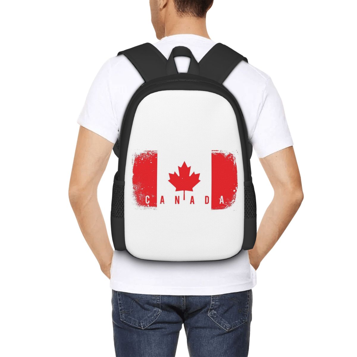 Women Bags Canada - Plecak szkolny z flagą Kanady, plecak