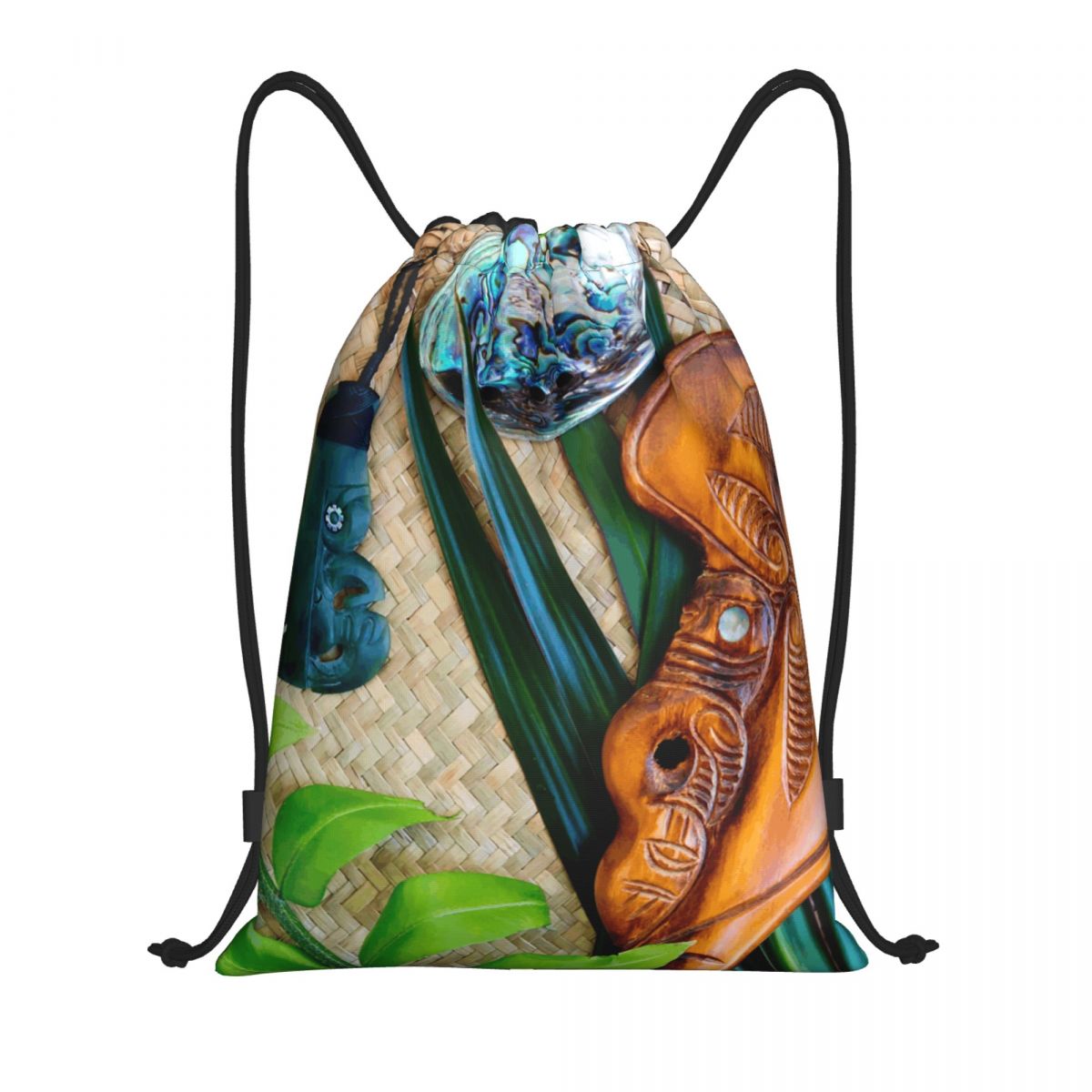 Women Bags Nz - Torba ze sznurkiem w stylu Maori