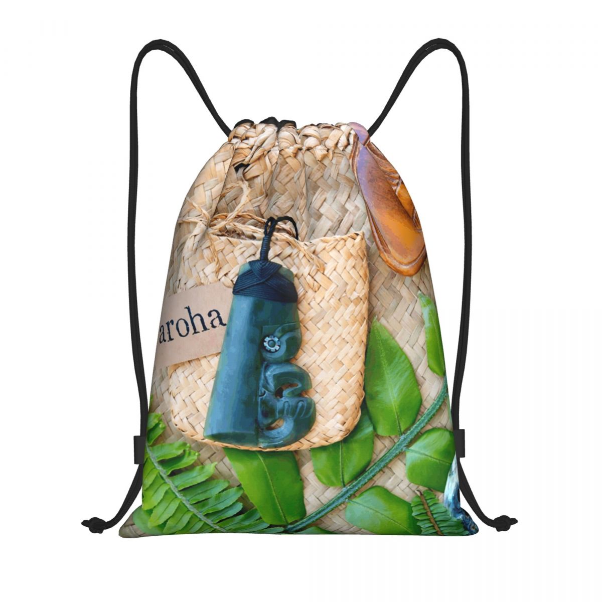 Women Bags Nz - Worki ze sznurkiem z motywem Maori