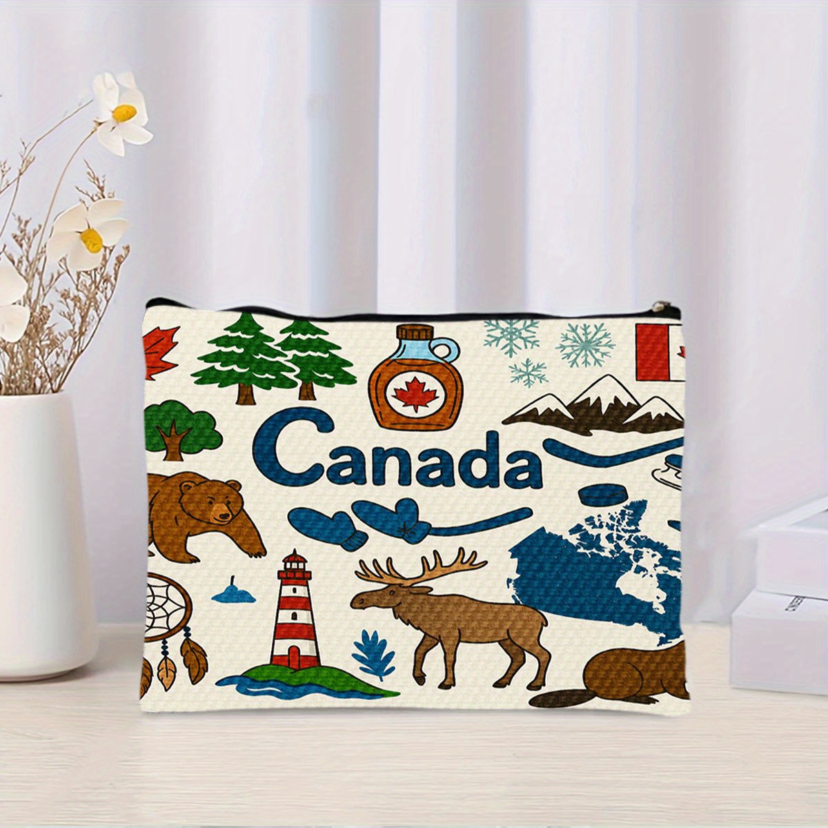 Women Bags Canada - Kosmetyczka w stylu kanadyjskim - urocza,