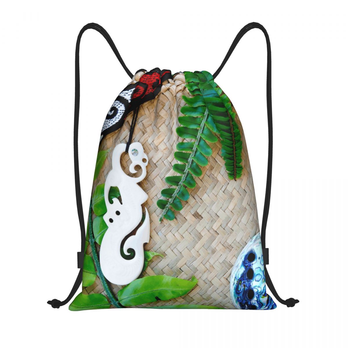 Women Bags Nz - Worki ze sznurkiem z motywem Maori