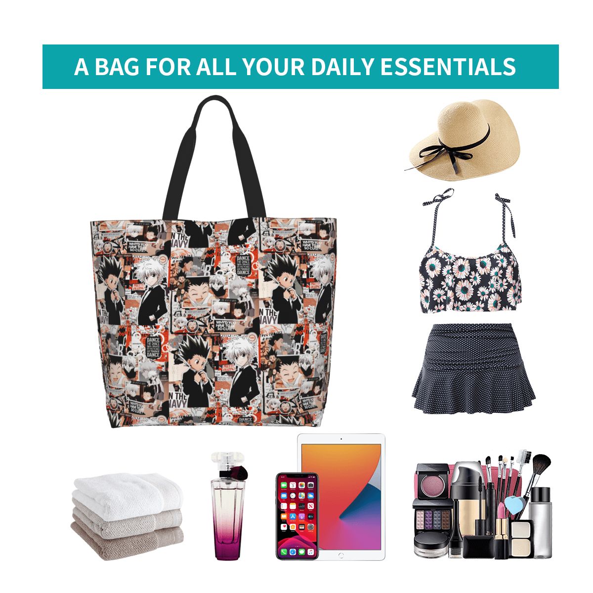 Women X Bags - Torba na zakupy Anime HXH Hunter