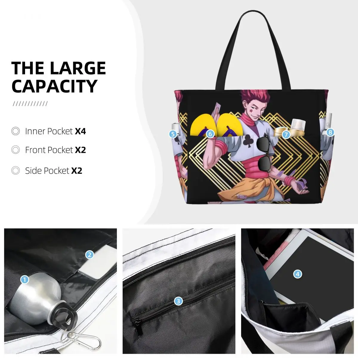 Torba plażowa Hisoka Anime Hun – Women X Bags recenzja i cena