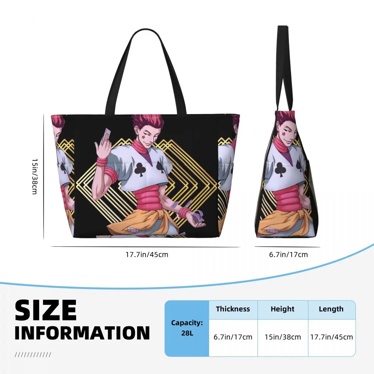 Torba plażowa Hisoka Anime Hun – Women X Bags recenzja i cena