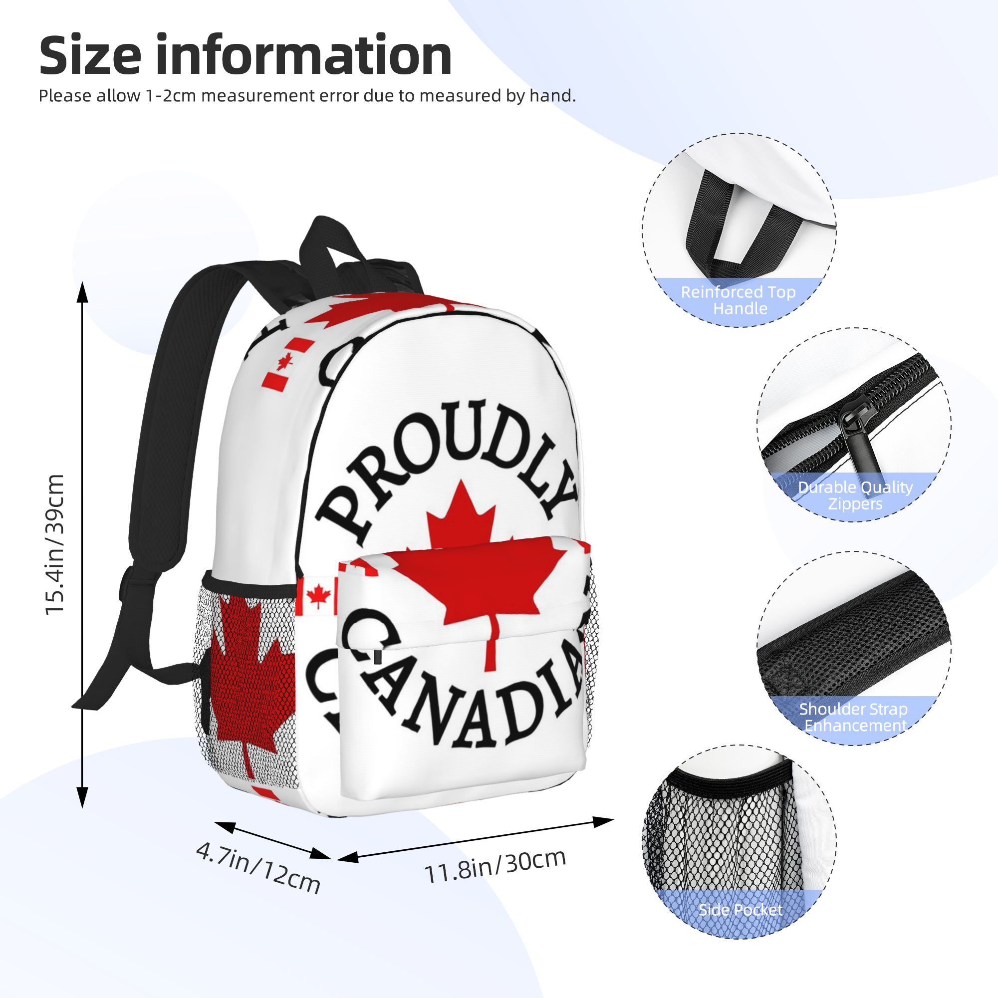 Dumna Kanadyjka z Liściem Klon – Women Bags Canada recenzja i cena