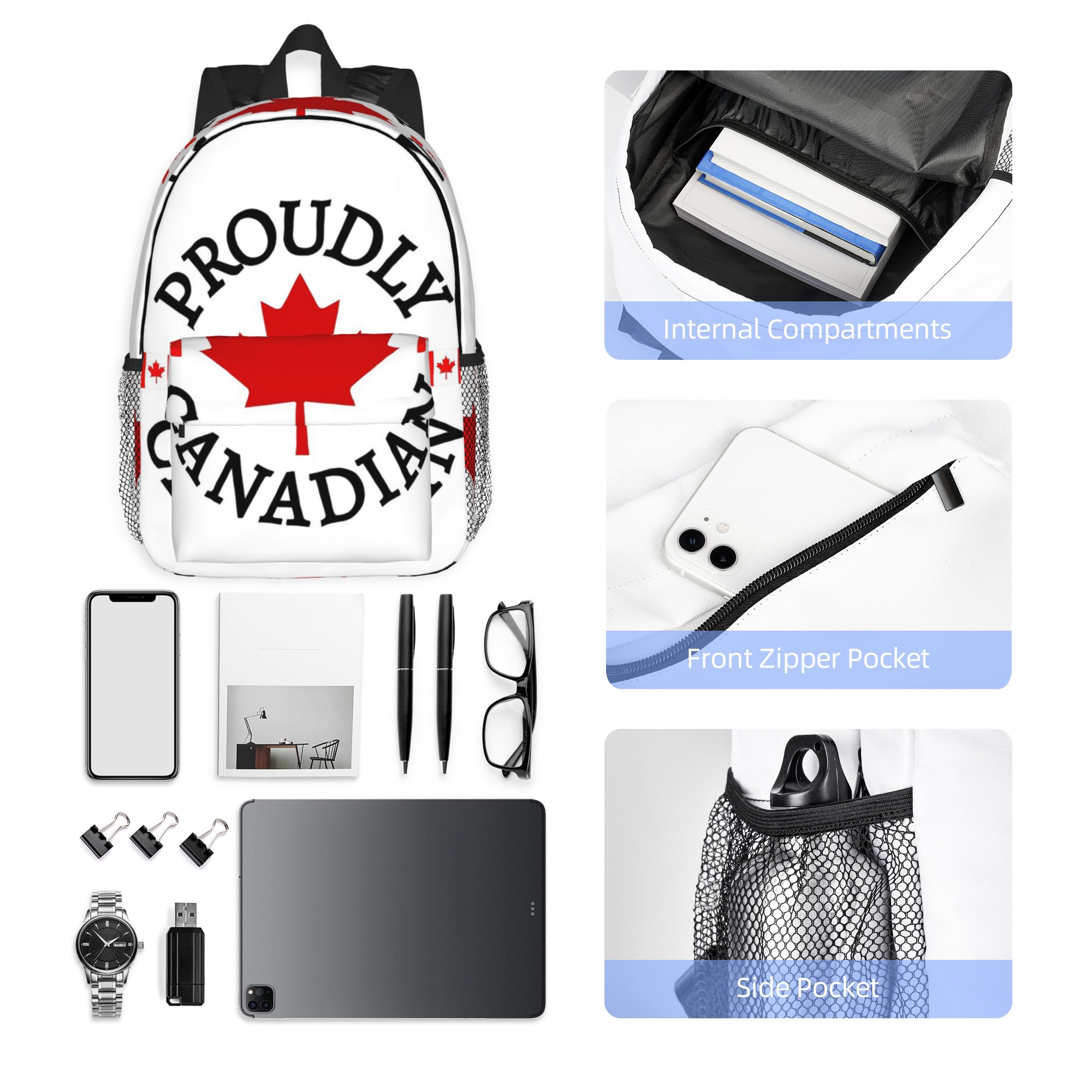 Dumna Kanadyjka z Liściem Klon – Women Bags Canada recenzja i cena