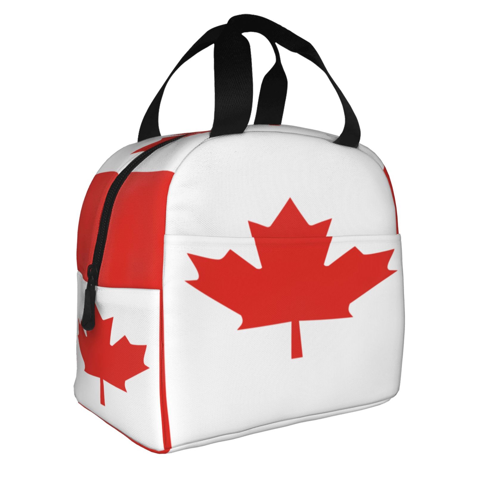 Torba na lunch z motywem flagi – Women Bags Canada recenzja i cena