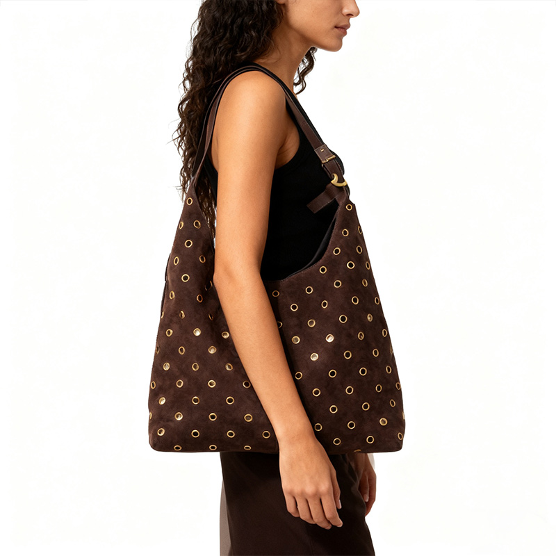 Zamszowa torba typu tote z met – Women Bags Aldo recenzja i cena