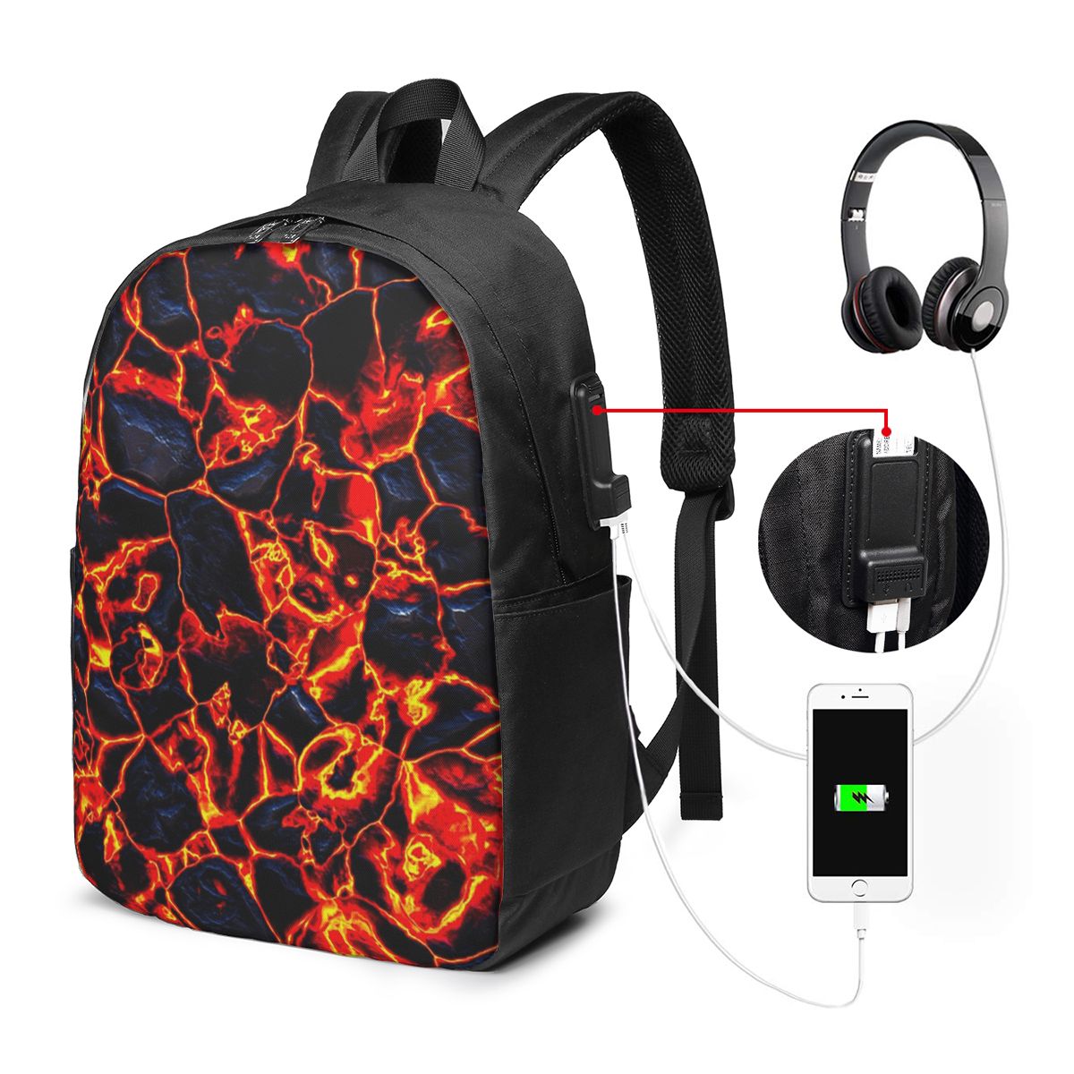 Plecak na laptopa z motywem la – Women'S Bag recenzja i cena