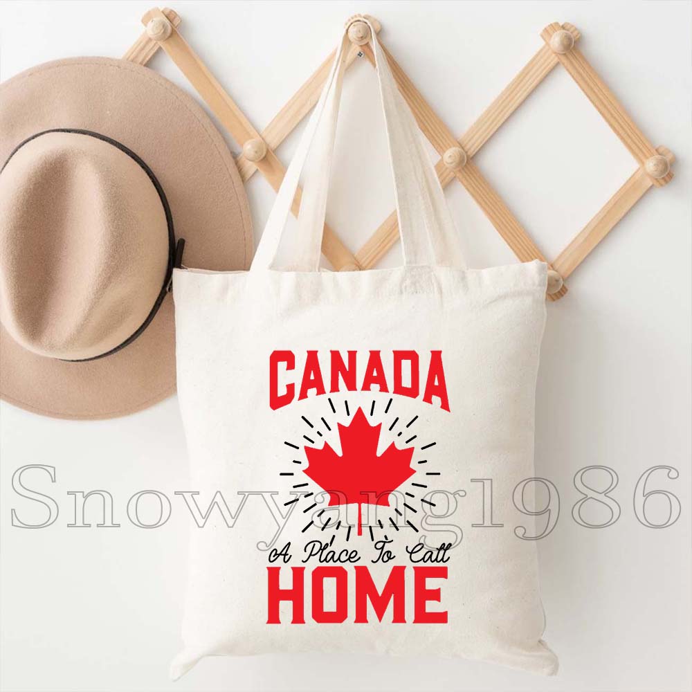 Torba płócienna z mapą Kanady, – Women Bags Canada recenzja i cena