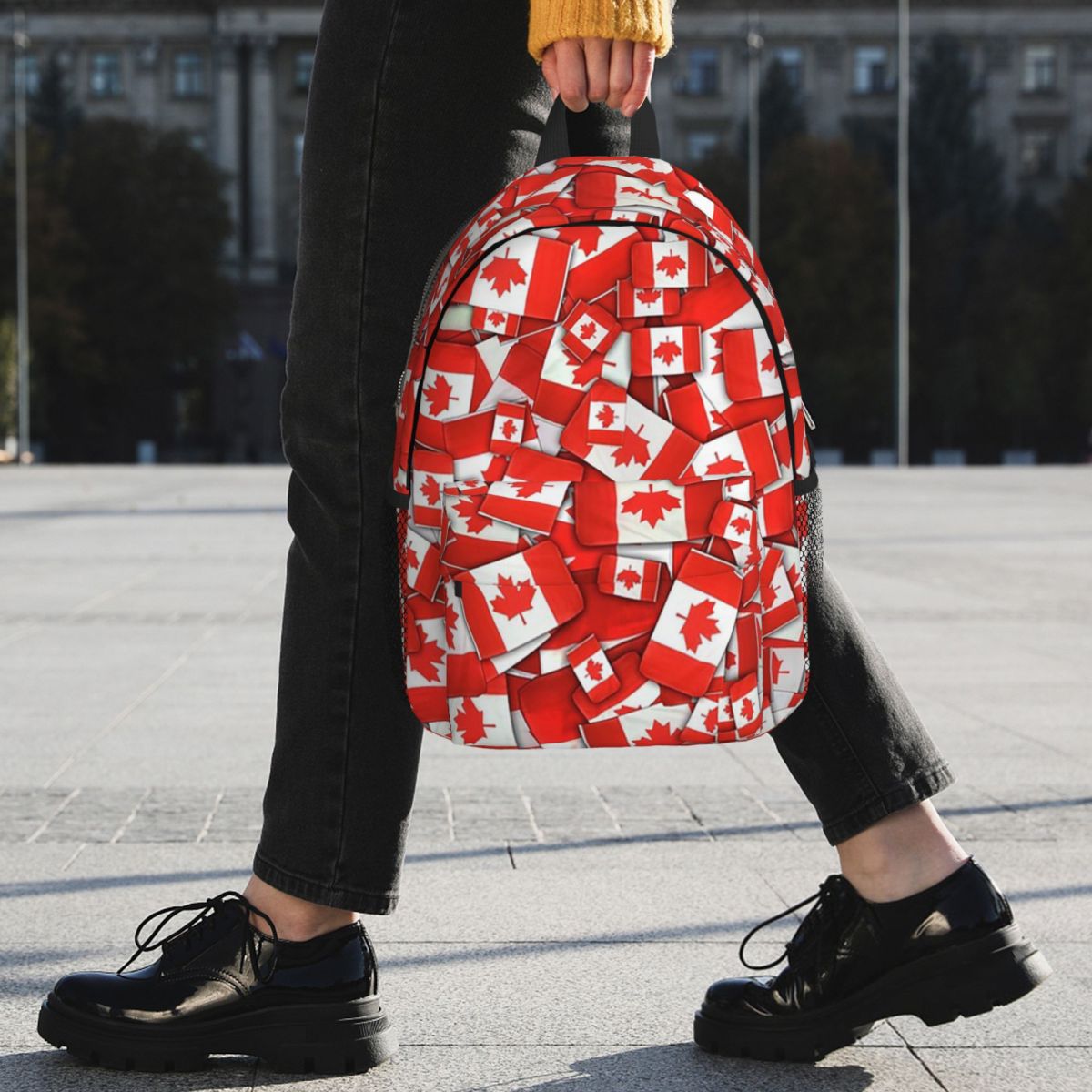 Plecak z motywem flagi Kanady, – Women Bags Canada recenzja i cena