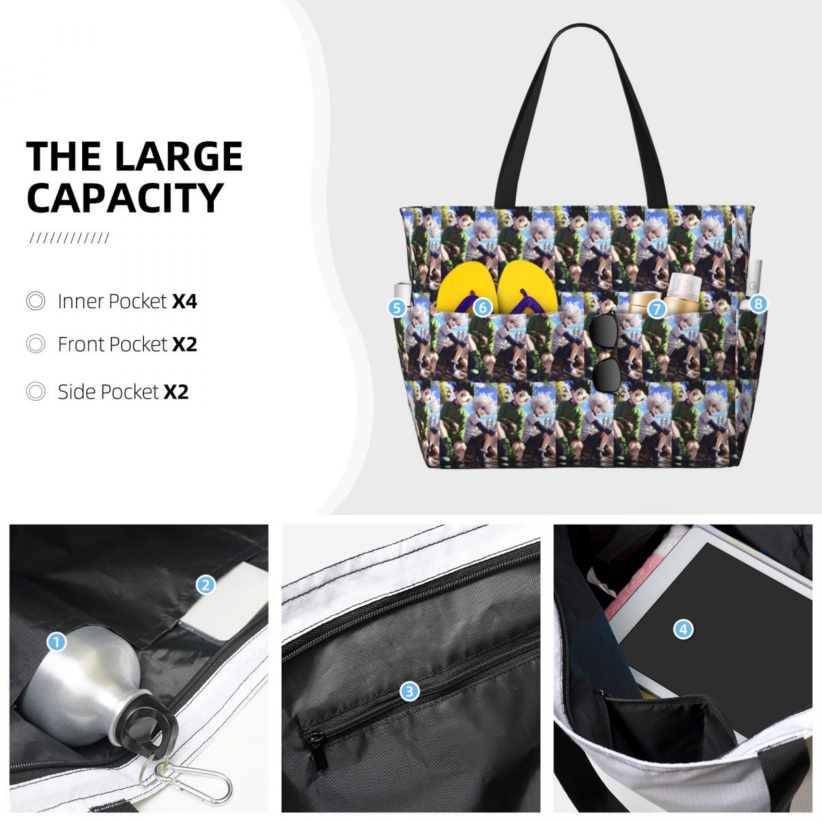 Torba plażowa z motywem anime  – Women X Bags recenzja i cena