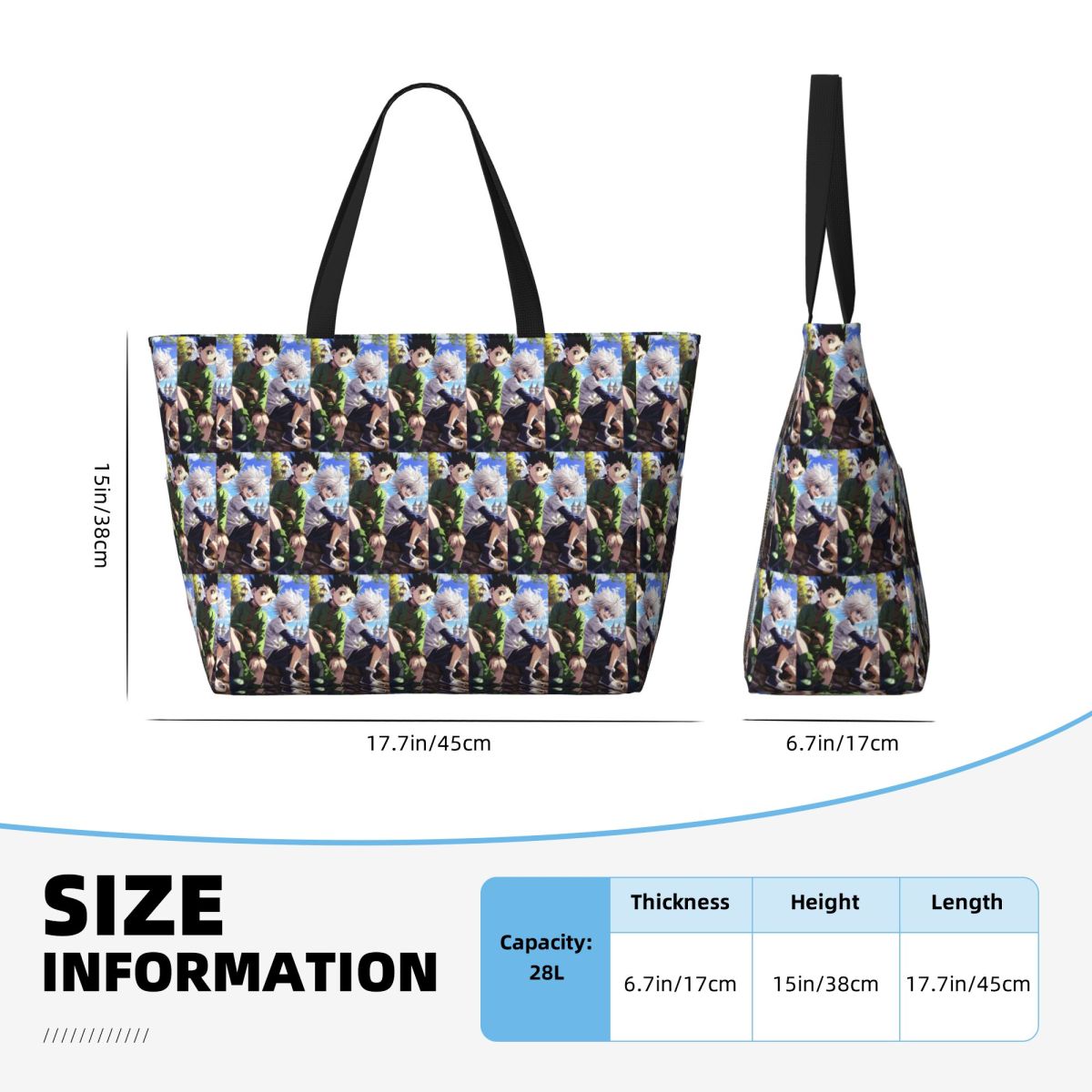 Torba plażowa z motywem anime  – Women X Bags recenzja i cena
