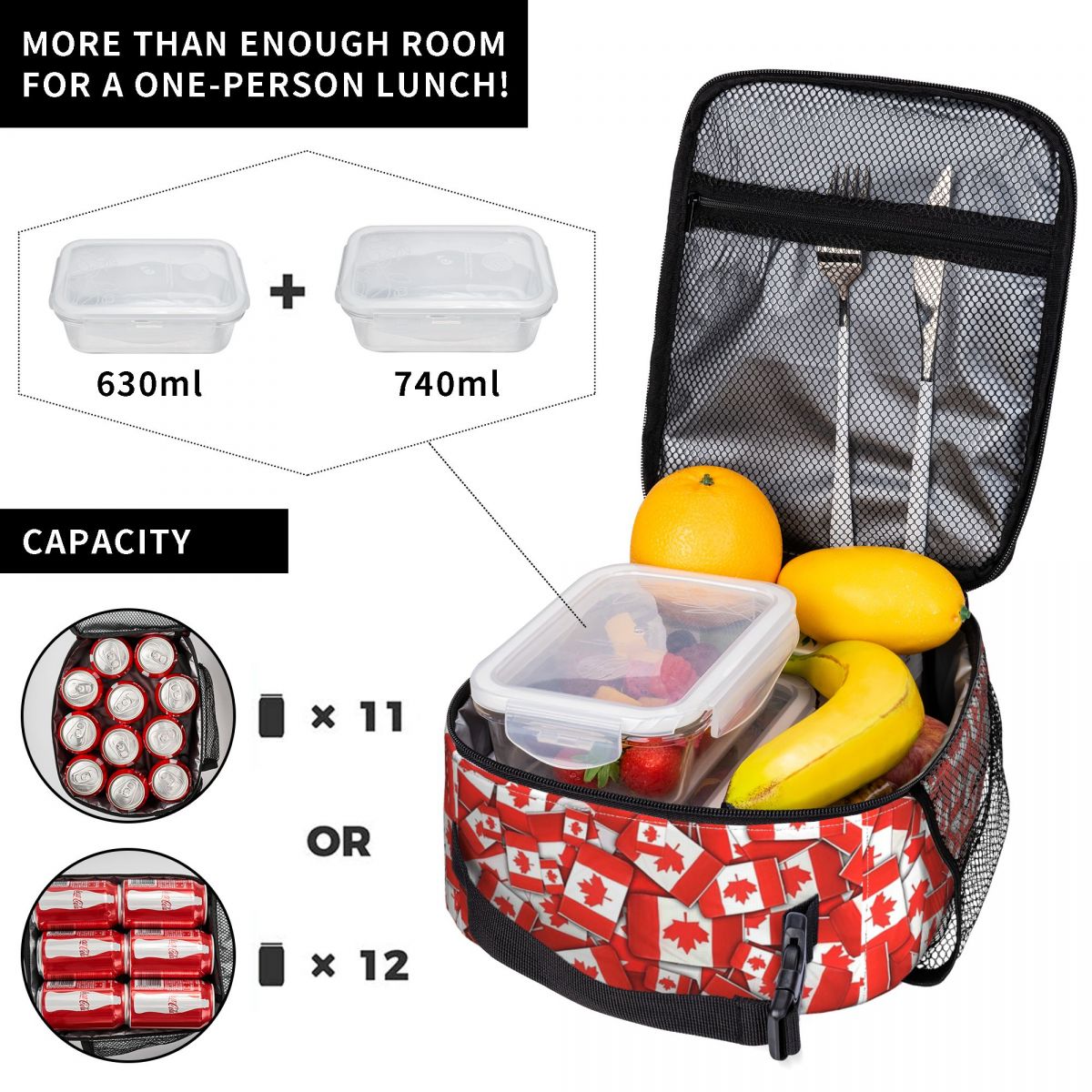 Torba termiczna na lunch z mot – Women Bags Canada recenzja i cena