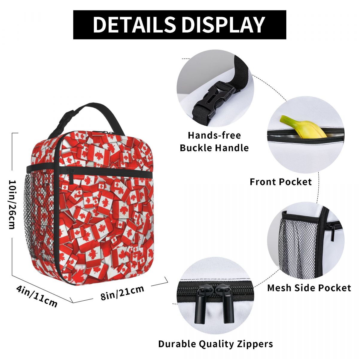 Torba termiczna na lunch z mot – Women Bags Canada recenzja i cena