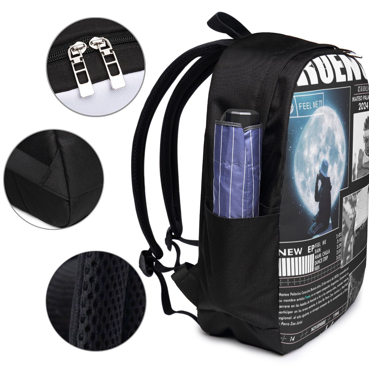 Zabawny plecak Trueno Hip Hop  – Women'S Bag recenzja i cena
