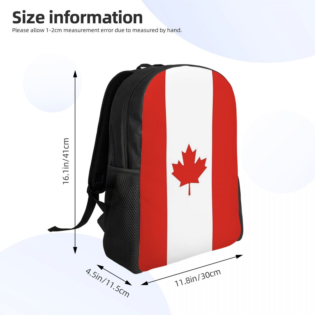 Plecak z flagą Kanady, kultura – Women Bags Canada Sale recenzja i cena
