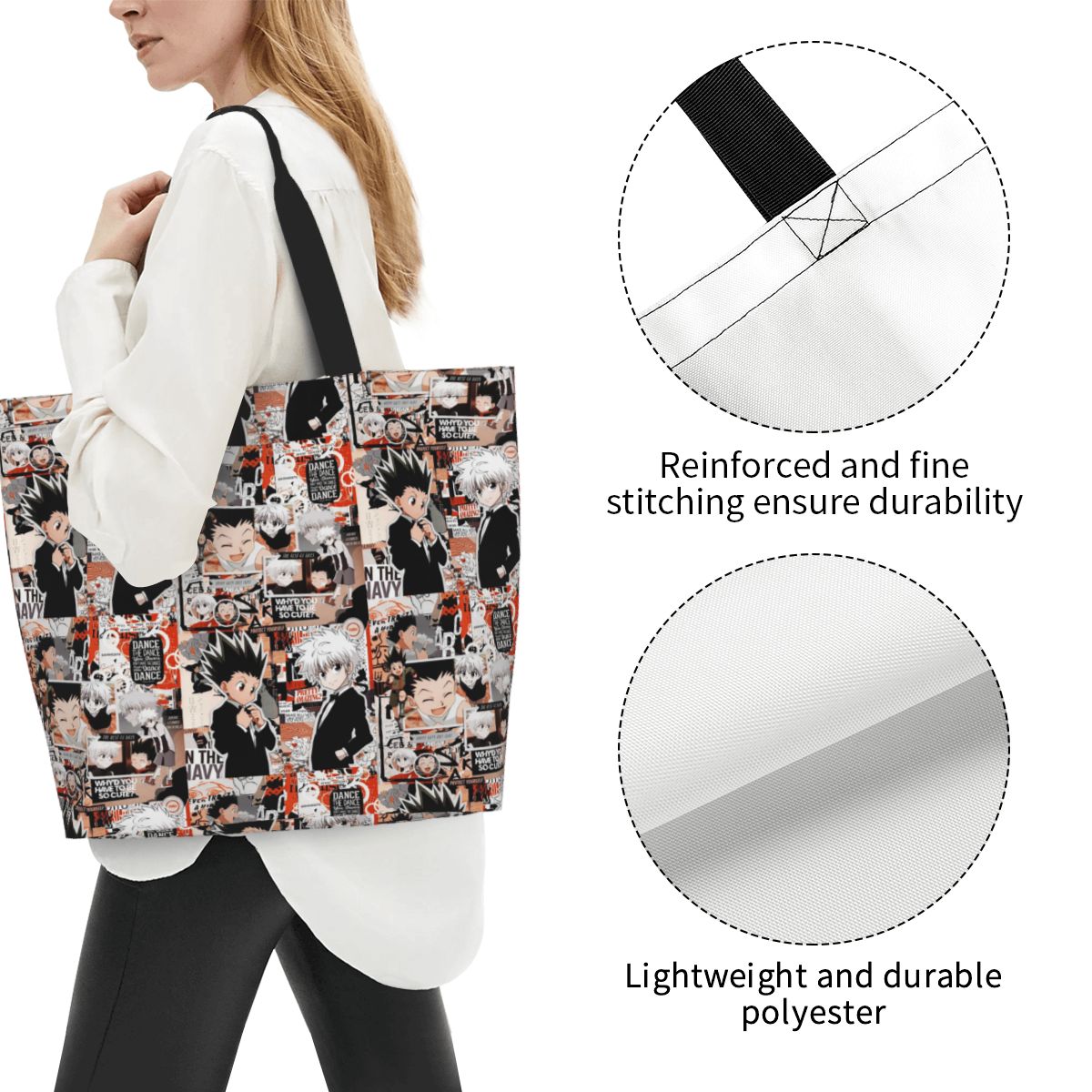 Torba na zakupy Anime HXH Hunt – Women X Bags recenzja i cena