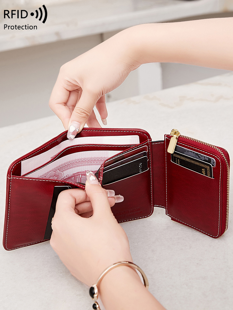 Portfel damski RFID Retro, trz – Women Bags Flipkart recenzja i cena