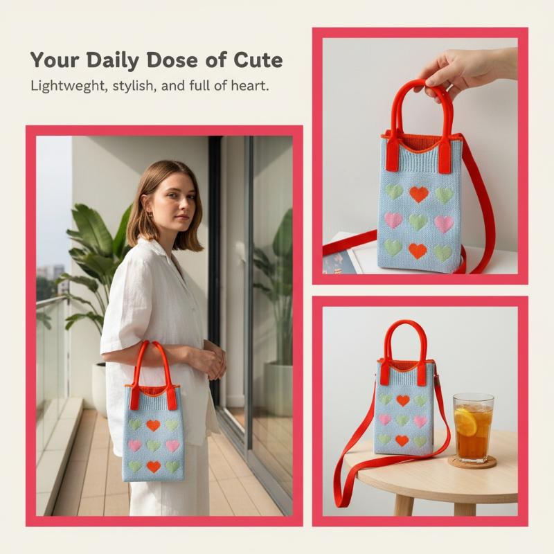 Modna dzianinowa mini torebka  – Women Bags In Amazon recenzja i cena