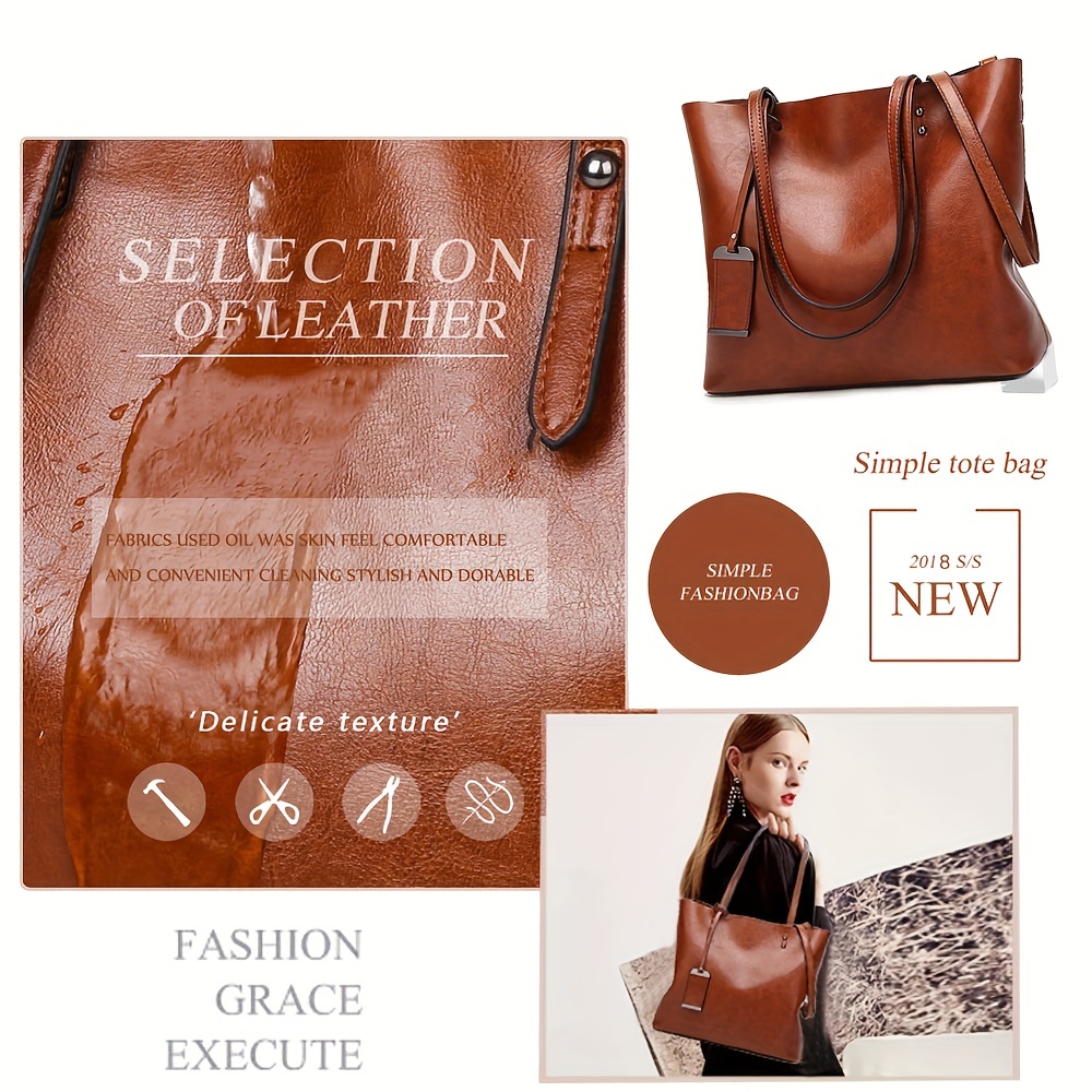 Modna klasyczna Retro skórzana – Women Bags For Work recenzja i cena