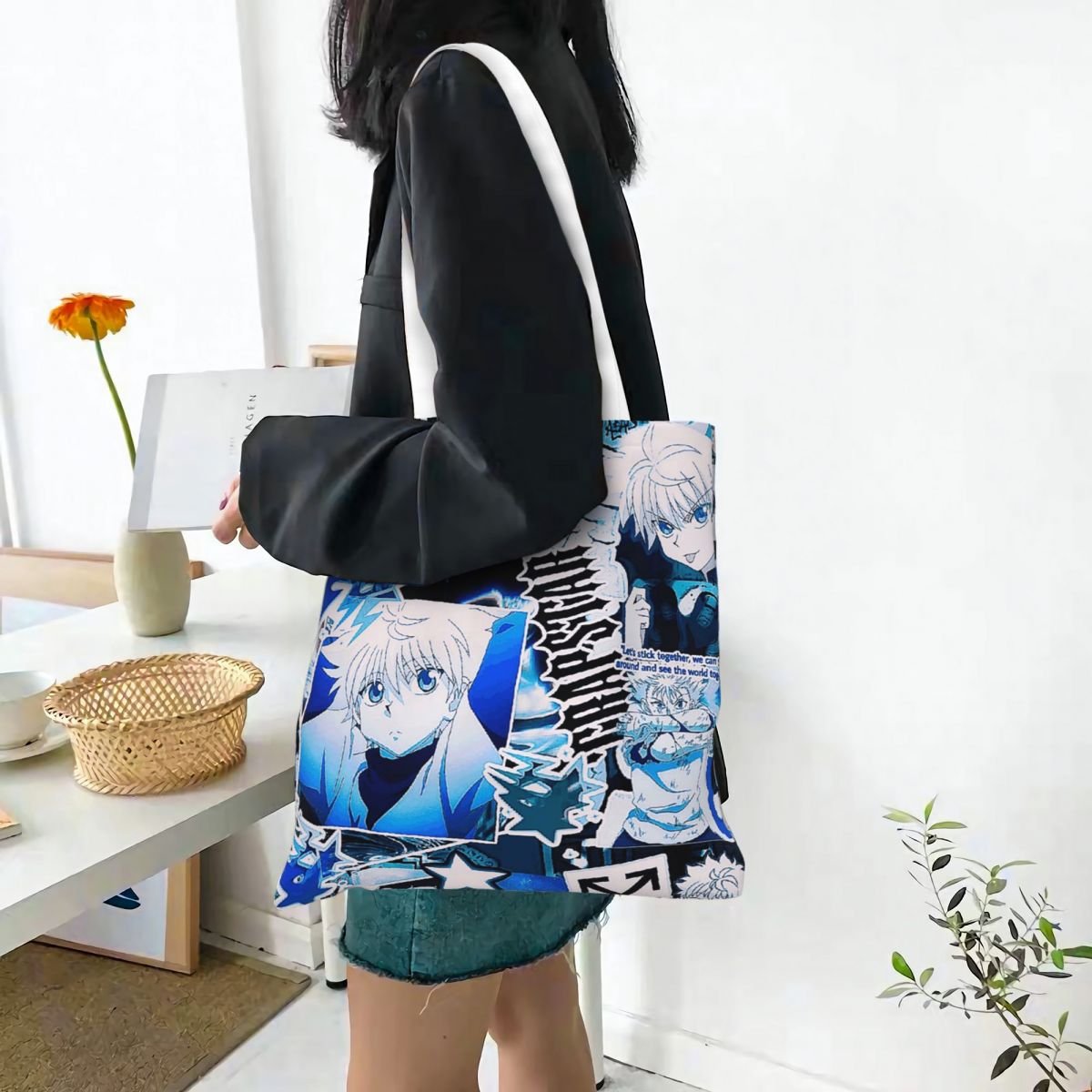 Torby na zakupy z anime Killua – Women X Bags recenzja i cena