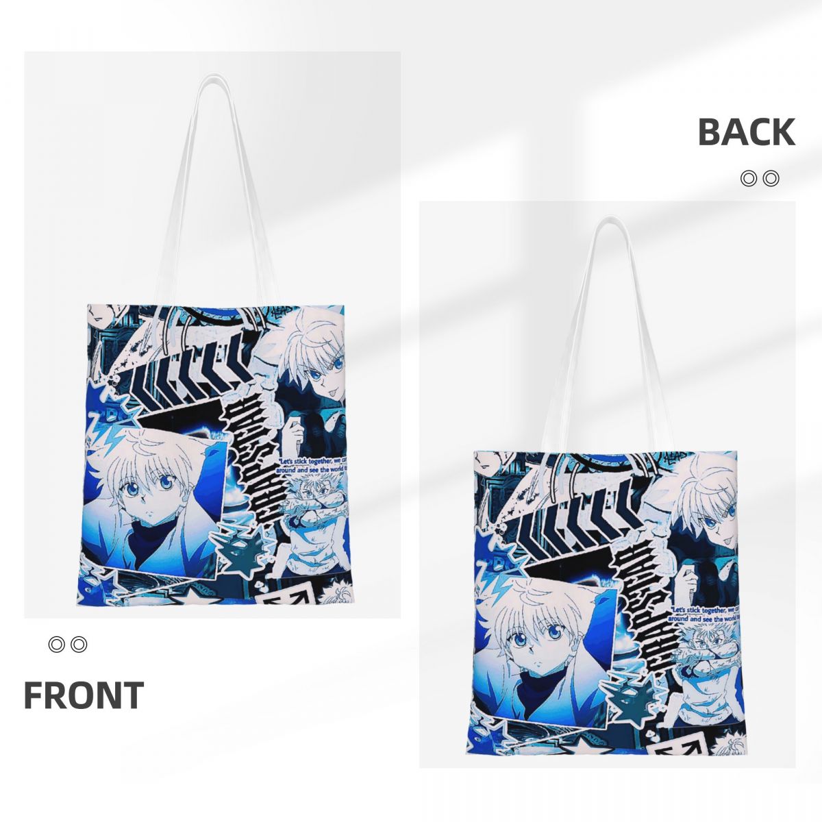 Torby na zakupy z anime Killua – Women X Bags recenzja i cena